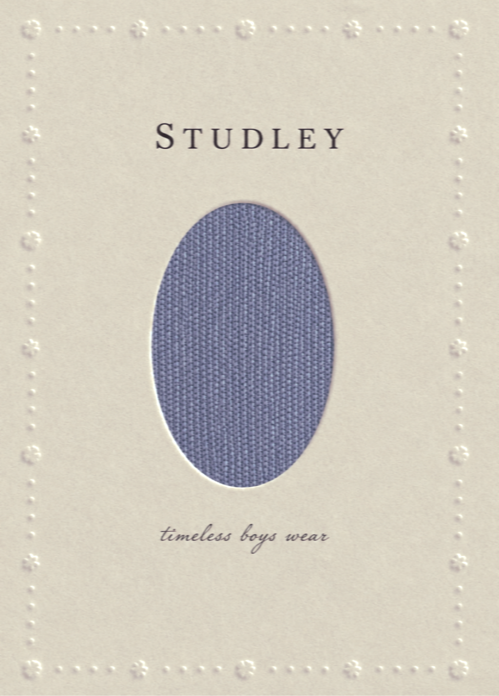 Knitted Blanket // Studley Blue