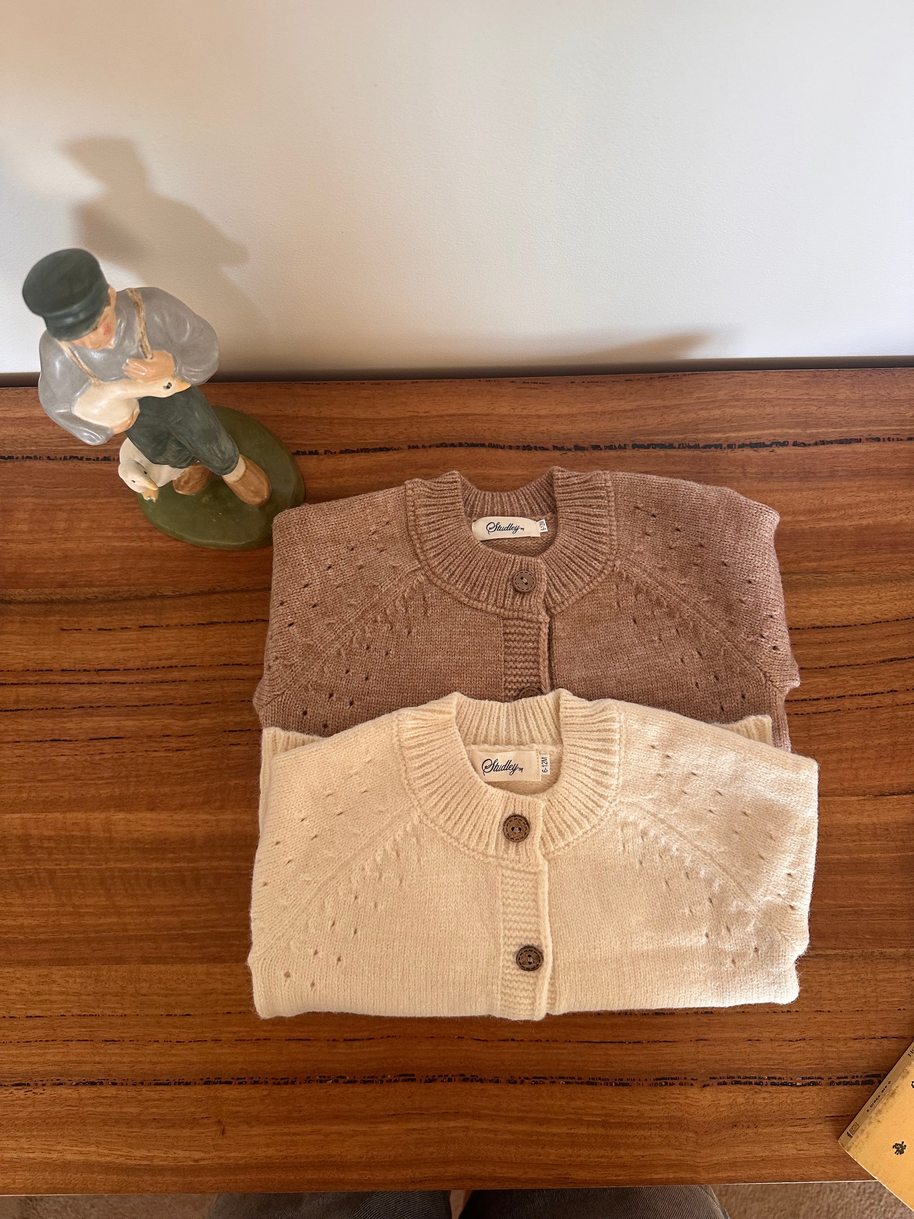 Cotton Cardigan // Cream