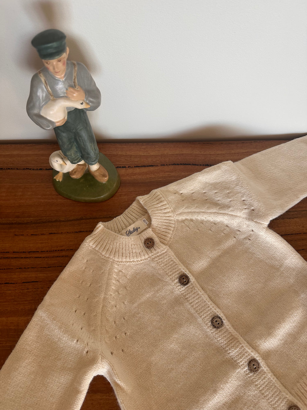 Cotton Cardigan // Cream