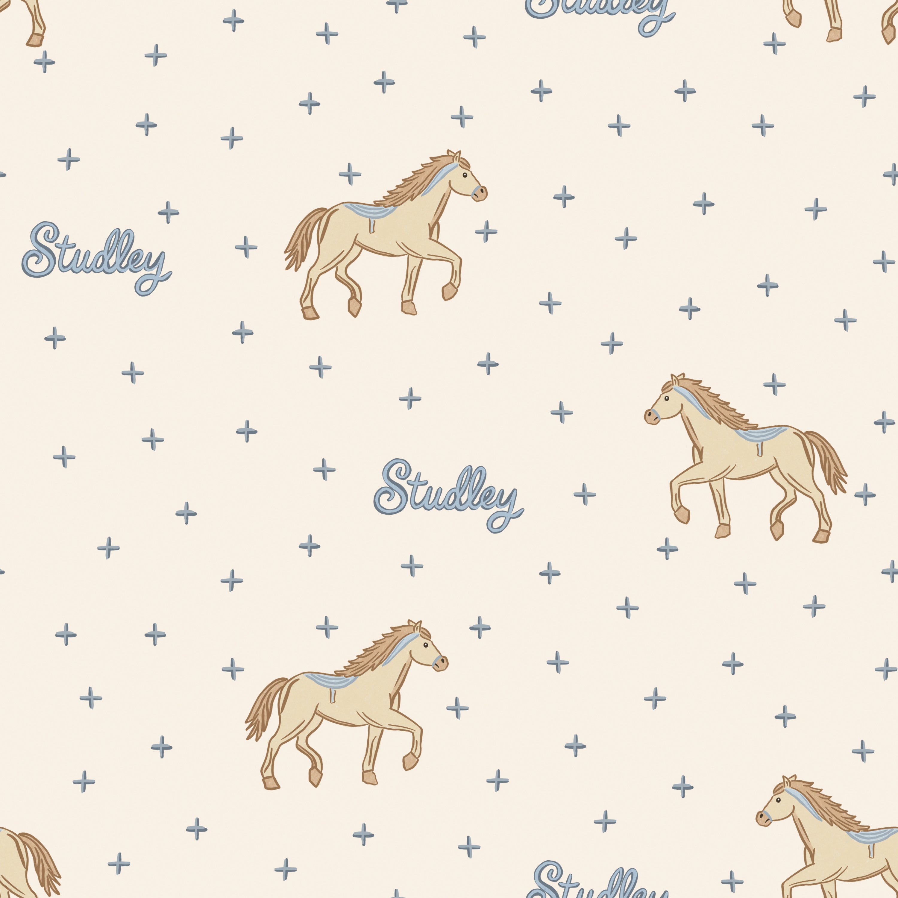 Rodeo Show // Fitted Cot Sheet