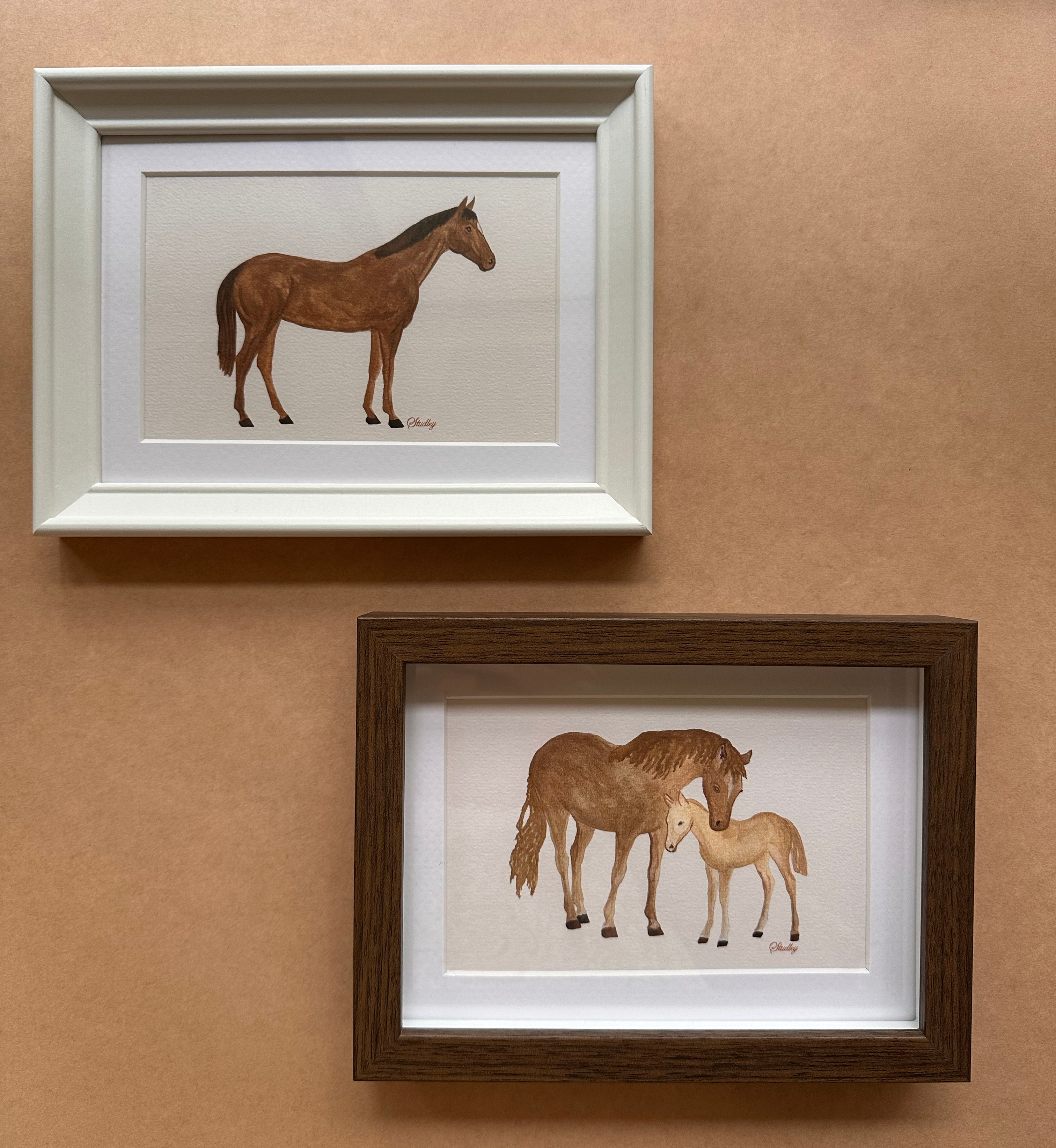 Horse // Mini Framed Artwork