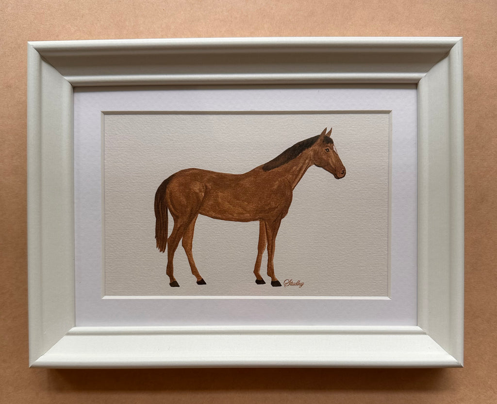 Horse // Mini Framed Artwork