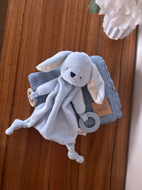 Blue Marnie - Bunny Comforter