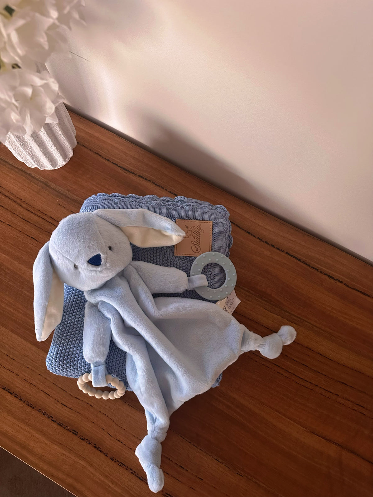 Blue Marnie - Bunny Comforter