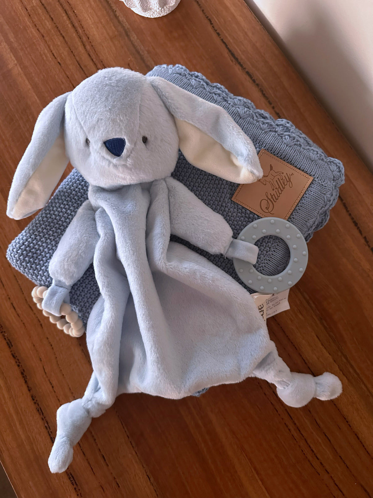 Blue Marnie - Bunny Comforter