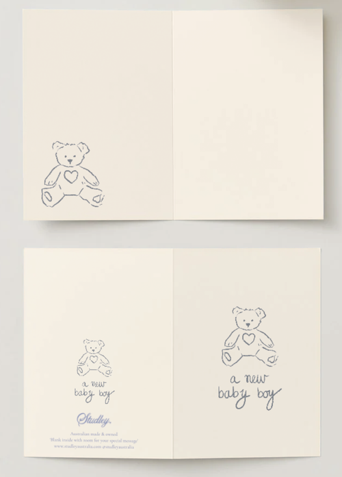 A New Baby Boy // Card