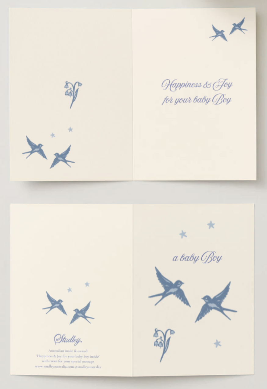 Bluebirds // Card