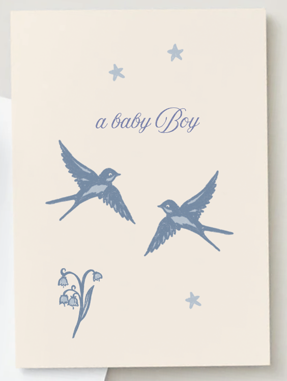 Bluebirds // Card