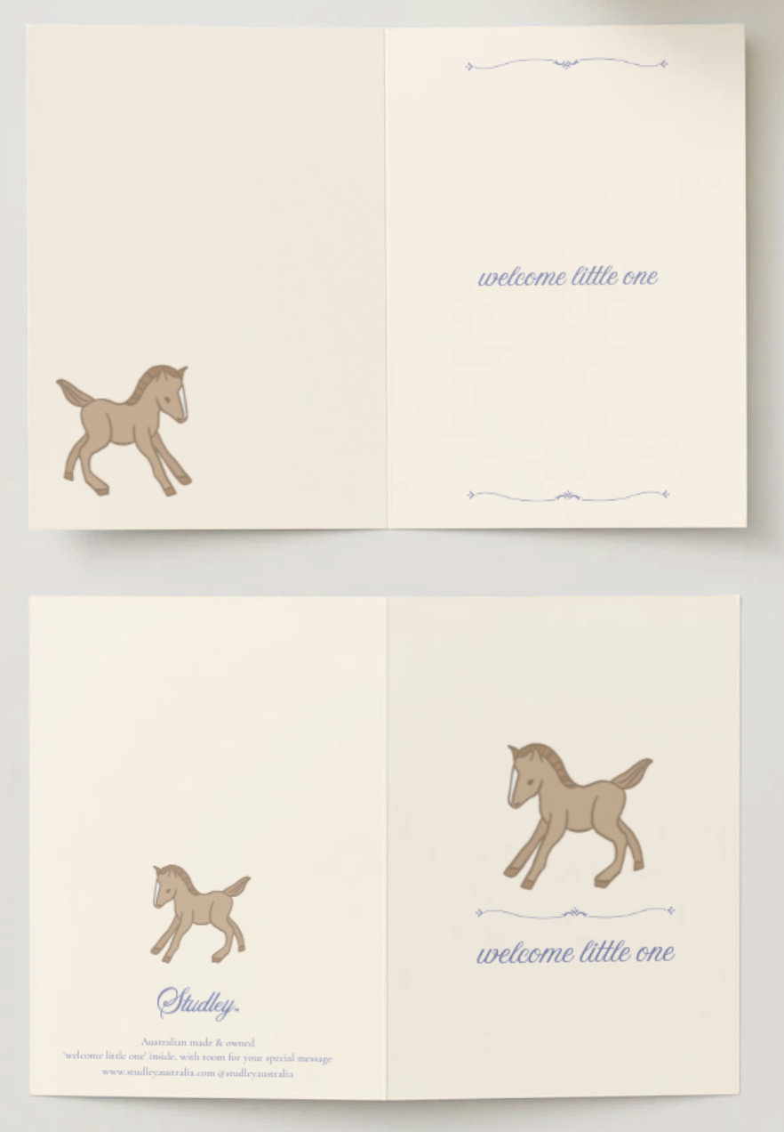 Welcome Little One // Card