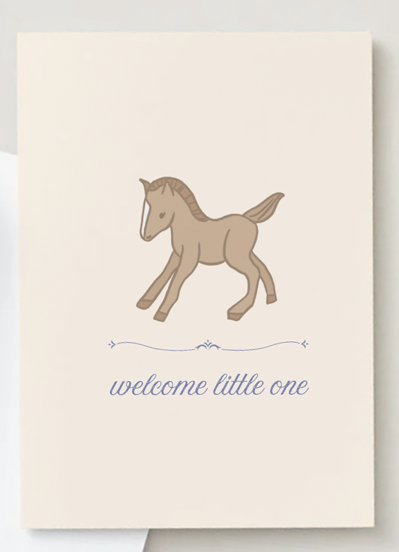 Welcome Little One // Card
