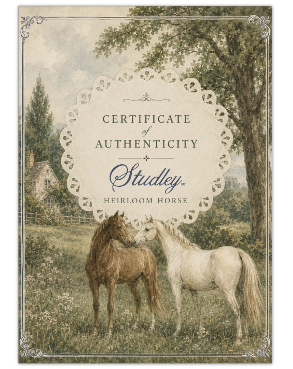 Studley Heirloom Horse // Brown