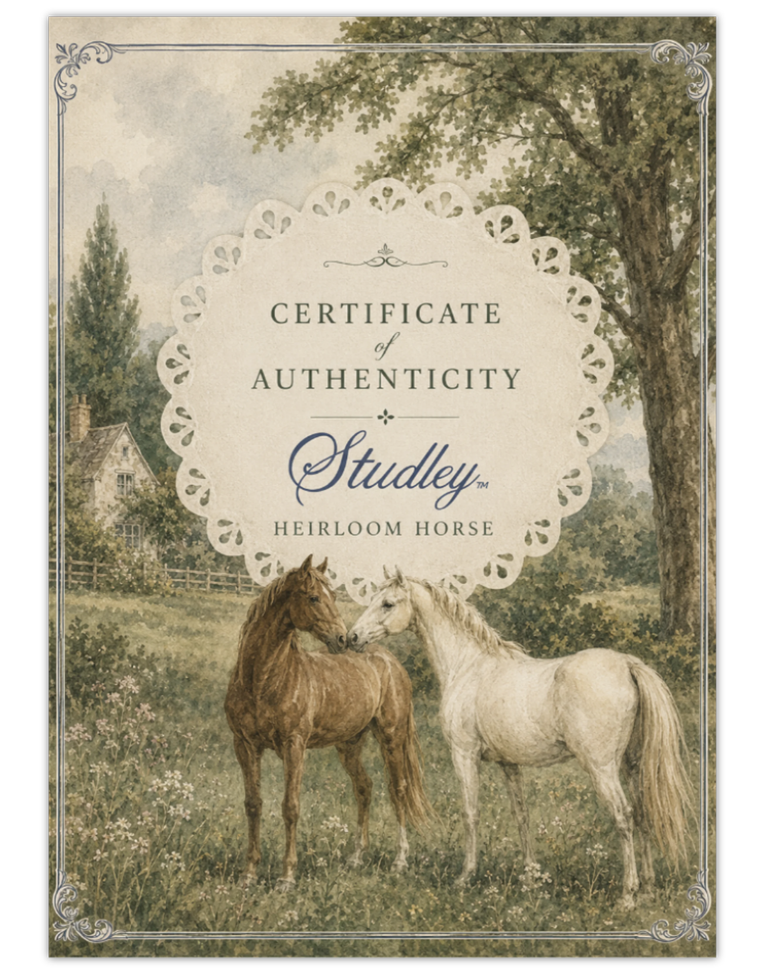 Studley Heirloom Horse // Brown