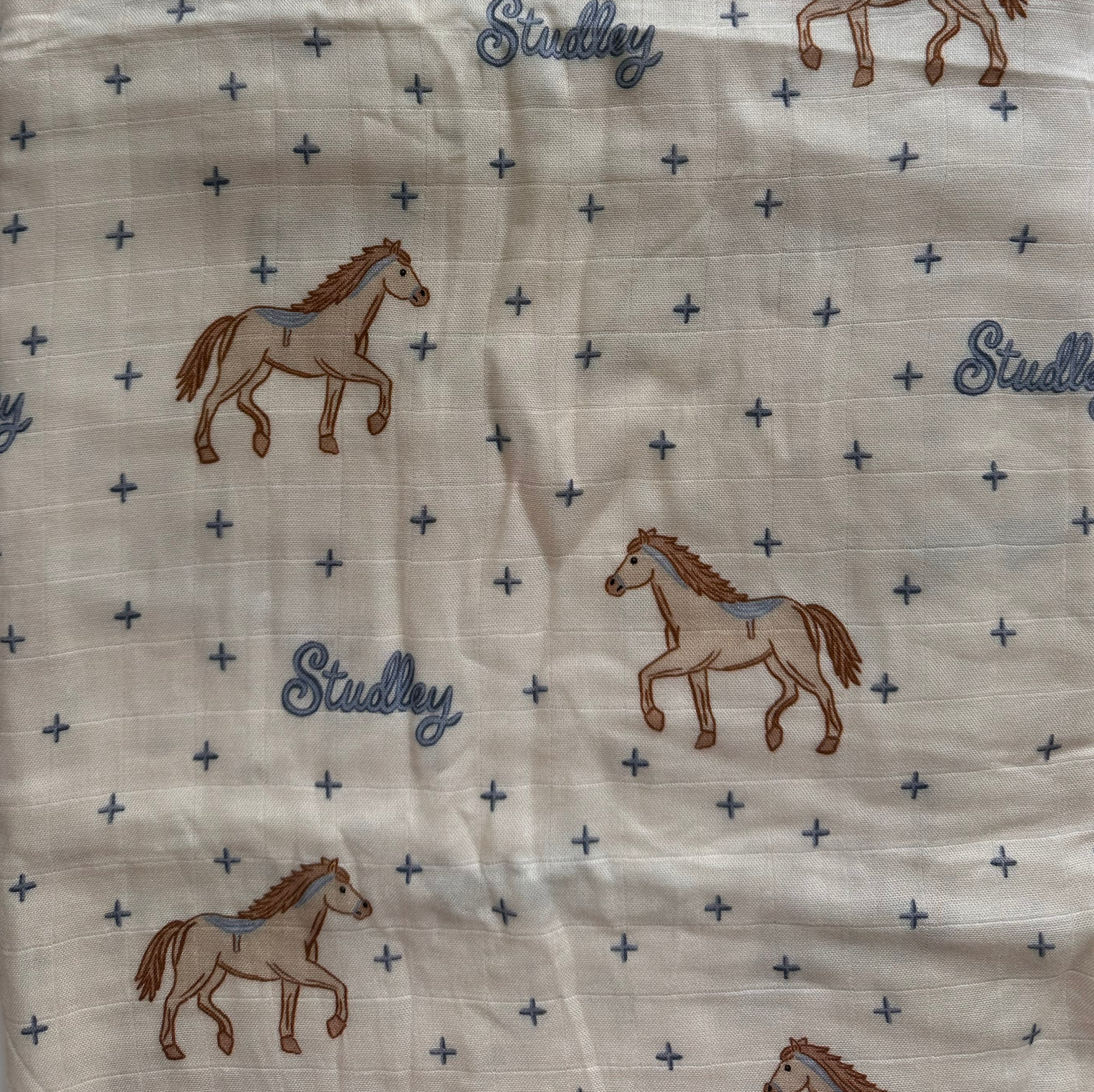 Rodeo Show // Fitted Cot Sheet